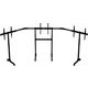 Free Standing Triple Monitor Stand NLR-A010