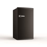 1ドアレトロ冷蔵庫 85L ブラック RT-185B