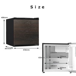 TOHOTAIYO(トーホータイヨー)の1ドア冷蔵庫です！！ ヨドバシ.com - TOHOTAIYO トーホータイヨー 冷凍庫 前開き（60L