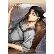 進撃の巨人 クリアファイルL リヴァイ [キャラクターグッズ]