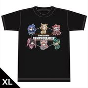 戦姫絶唱シンフォギアXV Tシャツ デフォルメキャラ XLサイズ [キャラクターグッズ]