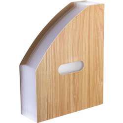 WOODS STYLE ドキュメントスタンド A4 タテ ブラウン WDS-8701-40
