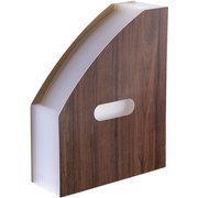 WOODS STYLE ドキュメントスタンド A4 タテ ダークブラウン WDS-8701-45