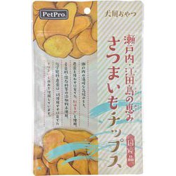 ペットプロ 瀬戸内・江田島の恵み さつまいもチップス [犬用おやつ 50g 国産]