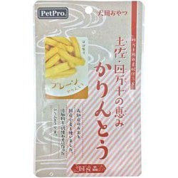 ペットプロ 土佐・四万十の恵み かりんとう プレーン [犬用おやつ 40g 国産]