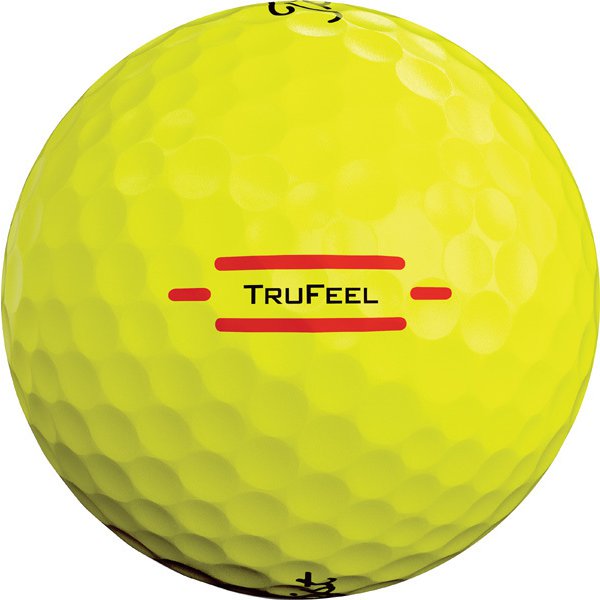 ゴルフボール Trufeel トゥルーフィール 2ピース イエロー T6134s 3pj 19年モデル 1スリーブ 3