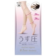 極薄着圧サポーター ベージュ M