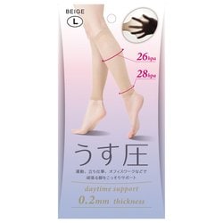 極薄着圧サポーター ベージュ L