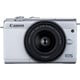 EOS M200 EF-M15-45 IS STM レンズキット ホワイト [ボディ APS-Cサイズ ミラーレスカメラ＋交換レンズ「EF-M15-45mm F3.5-6.3 IS STM（シルバー）」]