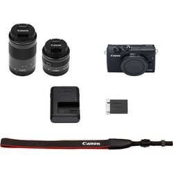 ヨドバシ.com - キヤノン Canon EOS M200 ダブルズームキット ブラック