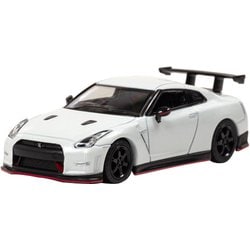 CN640017 1/64 日産 GT-R ニスモ Nアタックパッケージ R35 2015 パールホワイト [ダイキャストミニカー]