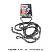 NECKCASEIPH8XK [iPhone XS/X用 NECK-CASE ネックストラップ付ケース ブラック]