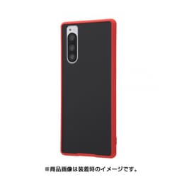 RT-RXP5BS3/R [Xperia 5 耐衝撃マットハイブリッドケース BABY SKIN/レッド]