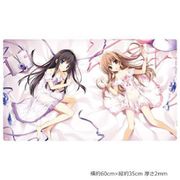karory先生 描き下ろしラバーマット 舞香ちゃん&来雪ちゃん/ネグリジェ [キャラクターグッズ]