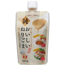 純おいしいねりごま白パウチ 110g [ねりゴマ]