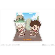Dr.STONE アクリルジオラマスタンド 01 千空&大樹 [キャラクターグッズ]