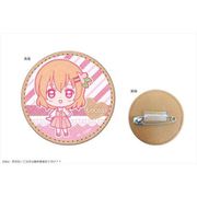 ご注文はうさぎですか？？ Ponipo 合皮バッジ 01 ココア [キャラクターグッズ]