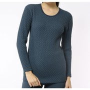 チョモランマ 丸首 婦人 QM821 ネービー Mサイズ [アウトドア アンダーウェア レディース]