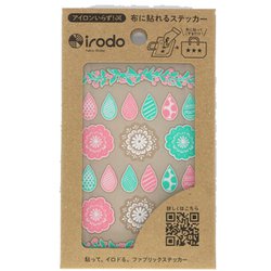 レース ピンク・ライムグリーン 90064
