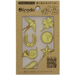 ラッキーモチーフ1 ゴールド・ベージュ 90077