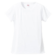 508804-0001 M [4.7オンス ドライ シルキータッチ Xライン Tシャツ（ノンブリード） ホワイト Mサイズ]