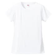 508804-0001 L [4.7オンス ドライ シルキータッチ Xライン Tシャツ（ノンブリード） ホワイト Lサイズ]
