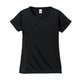 508804-0002 M [4.7オンス ドライ シルキータッチ Xライン Tシャツ（ノンブリード） ブラック Mサイズ]