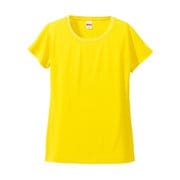 508804-0021 M [4.7オンス ドライ シルキータッチ Xライン Tシャツ（ノンブリード） イエロー Mサイズ]