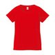 508804-0069 M [4.7オンス ドライ シルキータッチ Xライン Tシャツ（ノンブリード） レッド Mサイズ]