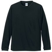 508901-0002 XXL [4.7オンス ドライ シルキータッチ ロングスリーブ Tシャツ（ノンブリード）ブラック XXLサイズ]