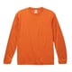 508901-0064 XXL [4.7オンス ドライ シルキータッチ ロングスリーブ Tシャツ（ノンブリード）オレンジ XXLサイズ]