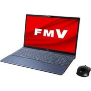 ノートパソコン LIFEBOOK AHシリーズ/15.6型ワイド/Corei7-9750H/メモリ 16GB/インテルOptaneメモリー 32GB + SSD 512GB + HDD 1TB/Blu-rayドライブ/Windows 10 Home 64ビット/Office Home and Business 2019/メタリックブルー/ヨドバシカメラオリジナルモデル FMVA77D3LC