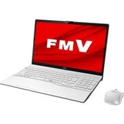 ノートパソコン LIFEBOOK AHシリーズ/15.6型ワイド/Corei7-8565U/メモリ 8GB/インテルOptaneメモリー 32GB + SSD 512GB/Blu-rayドライブ/Windows 10 Home 64ビット/Office Home and Business 2019/プレミアムホワイト/ヨドバシカメラオリジナルモデル FMVA55D3WC