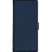 Galaxy Note10+ 薄型手帳ケース サイドマグネット NV×BR 5342GN10PBO