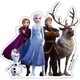 ステッカー アナと雪の女王2 集合 DZ-80998