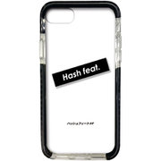 HF-CTCI7S-012 [iPhone 8/7クリアタフケース BK]