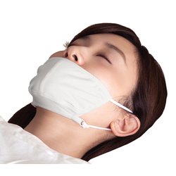 快眠鼻呼吸マスク ミントホワイト