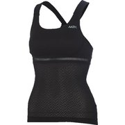 カップ付きキャミソール AAJ80811 BLACK(009) Sサイズ [フィットネス ヨガ カップ付きシャツ]