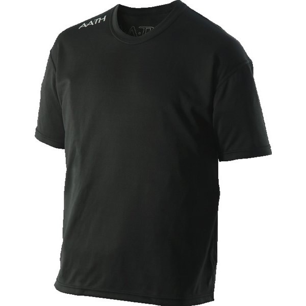 エーエーティーエイチ A.A.TH  ハーフ Tシャツ AAJ99301 BLACK(009) Oサイズ [機能性スポーツウェア シャツ メンズ]