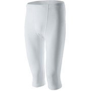 セミロング タイツ AAP99513 WHITE(100) Mサイズ [コンディショニングウェア タイツ]