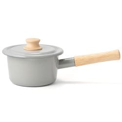 CTN-14M.LG コットン 14cm ミルクパン ライトグレー