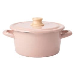CTN-18W.AP コットン 18cm キャセロール アッシュピンク