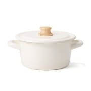 CTN-18W.W コットン 18cm キャセロール ホワイト