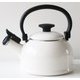 CTN-1.6WK.W コットン1.6L 笛吹きケトル ホワイト