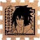 NARUTO-ナルト-疾風伝 つながるコルクコースター サスケ [キャラクターグッズ]