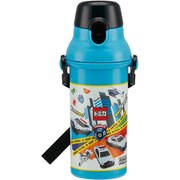 キャラクターグッズ トミカ20 PSB5SAN直飲プラワンタッチボトル480ml