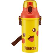 キャラクターグッズ ピカチュウフェイス PSB5SAN直飲プラワンタッチボトル480ml