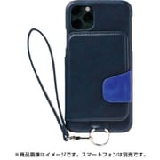 rak-19ipl-pnvy [RAKUNI（ラクニ） ソフトレザーケース for iPhone 11 Pro Max ネイビーブルー]