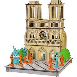 PUSUPUSU ノートルダム大聖堂 [ペーパークラフト]