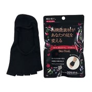 魔法の靴下 消臭 指なし ブラック
